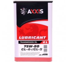 ����� ���������� AXXIS 75W-80 GL-4+, 4 �