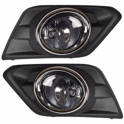 Протитуманні фари для Nissan X-Trail (T32) '14-16 комплект, з проводкою NS-730 (Dlaa)