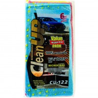 Набір серветок із мікрофібри CleanUP CU-122, 25x25 см, 6 шт.