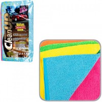 Набір серветок із мікрофібри CleanUP CU-119, 30x30 см, 15 шт.