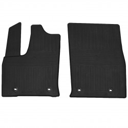 Килимки в салон передні для Toyota Land Cruiser 300 '21-, гумові (Stingray)