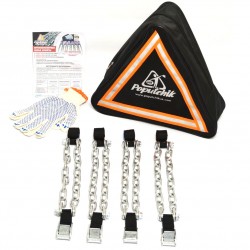 Ланцюг проти ковзання для коліс R13-R17, з сумкою, 4 шт. Poputchik