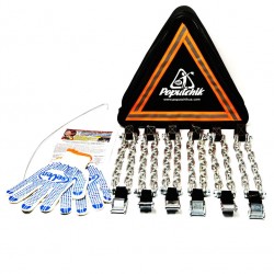 Ланцюг проти ковзання для коліс R13-R17, з сумкою, 6 шт. Poputchik