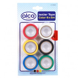 Ізострічка Alca, мікс кольорів, (120x225x20 мм) 6 шт.