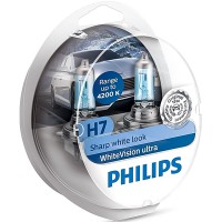����������� �������� Philips WhiteVision Ultra H7 12V 55W (������ 2 ��.)