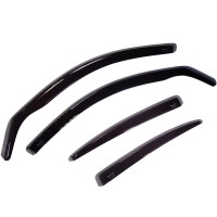 Дефлектори вікон накладні для Skoda Octavia '97-09, універсал (Heko)