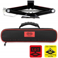 Домкрат автомобільний механічний ромб 1 т 347 100 HE (Heyner)