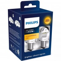 ����������� �������� Philips X-tremeUltinon LED PY21 1.8W 12V 6000K (2 ��.)