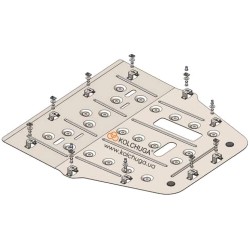 Захист двигуна та КПП для Chrysler Pacifica '16-, V-3,6i, АКПП (Кольчуга)