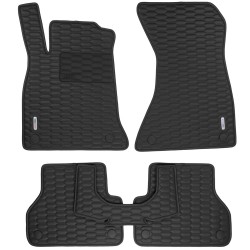 Килимки в салон для Audi A5 (F5) '17- Sportback, з екошкіри, SOTA Design, чорні (Inliner)