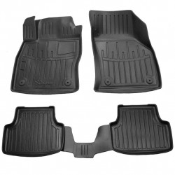 Килимки в салон 3D для Skoda Octavia A7 '13-20, гумові (Stingray)