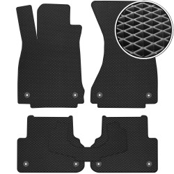 Килимки в салон для Audi A5 (F5) '17- Sportback, EVA, чорні (Kinetic)