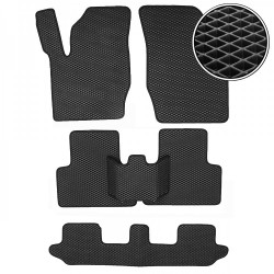 Килимки в салон для Chrysler Pacifica (RU) '16-, EVA, чорні (Kinetic)