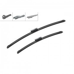 Щітки склоочисника безкаркасні Bosch AeroTwin Multi-Clip 600 і 475 мм. (К-кт) AM 462 S