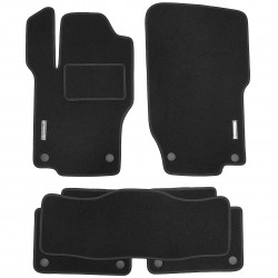 Textile-Pro Килимки в салон для Mercedes GL-Class X164 '06-11 текстильні, чорні (Стандарт)