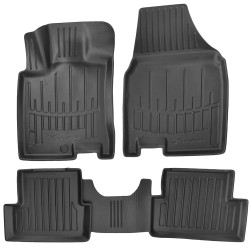 Килимки в салон 3D для Nissan Qashqai '06-14 гумові (Stingray)