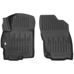 Килимки передні в салон 3D для Mitsubishi Lancer X (10) '07-18 гумові (Stingray)