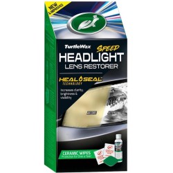 Набір для відновлення та захисту пластикових фар Turtle Wax Headlight Lens Restorer Kit