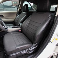 Авточохли для салону BMW 3 E46 '98-06 седан з екошкіри+текстилю Eco Classic 2020 (EMC-Elegant)