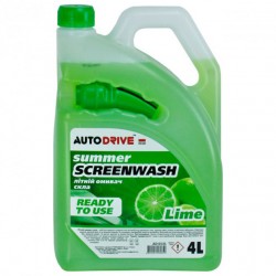 Омивач скла літній "Auto Drive" Lime, 4 л