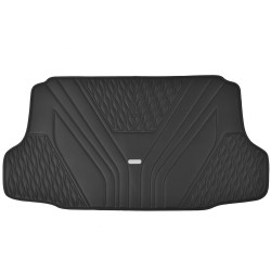 Inliner Килимок в багажник для Toyota Celica T230 '99-06, екошкіра, Wave Style, чорний (Inliner)