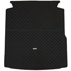 Inliner Килимок в багажник для Volkswagen Passat USA 2011-2019, екошкіра, Diamond Style, чорний (Inliner)