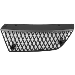 Решітка радіатора для Mitsubishi Lancer 9 '06-09 верхня, ліва, чорна (FPS)