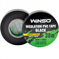 Ізолента Winso, чорна, 19 мм х 30 м