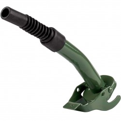 Лійка металева для каністри, зелена (AMiO)