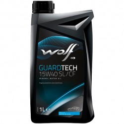 Моторна олива Wolf Guardtech 15W-40 SL/CF, 1 л