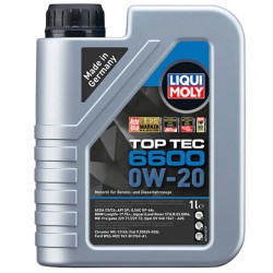 Моторна олива LIQUI MOLY Top Tec 6600 0W-20, 1 л