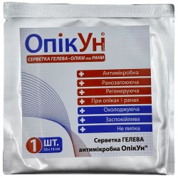 Гелева антимікробна серветка 