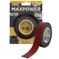 Стрічка двостороння HPX Maxpower Outdoor 19мм х 2м