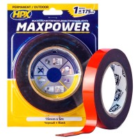 Стрічка двостороння HPX Maxpower Outdoor 19мм х 5м
