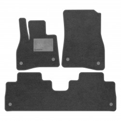 Текстильні килимки Mercedes EQS SUV X296 '23- сірі (Optimal)