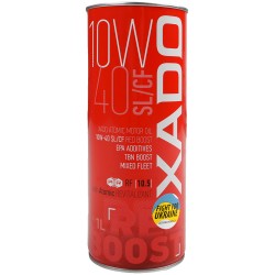 Моторне мастило XADO  Atomic Oil 10W-40 SL/CF Red Boost, 1 л