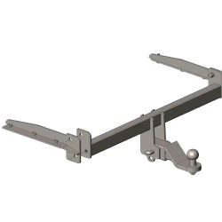 Фаркоп знімний (вставка під квадрат) для Chrysler Pacifica '16-, мінівен (Avtoprystriy)