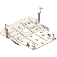 �������� ������ ������� � ���, �������� ��� Mitsubishi Colt '03-12, V-1,5D (��������) WhiteCover