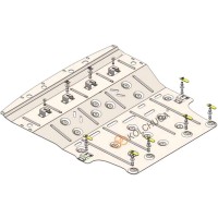 ������ ������� � ���, �������� ��� Nissan Qashqai J12 '21-, V-�� (��������) Zipoflex