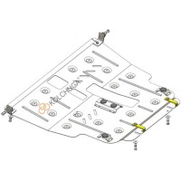 �������� ������ ������� � ��� ��� Toyota Avensis II '03-08, V-�� (��������) WhiteCover