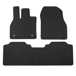 Килимки в салон Subaru Solterra '23-, EVA, чорні (Kinetic)