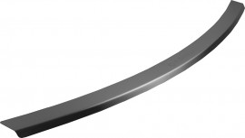 Накладка з загином на бампер для Nissan Qashqai '06-14 (Premium)