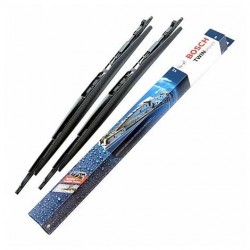 Щітки склоочисника каркасні Bosch Twin Spoiler 600 і 530 мм. вигнута пас. щітка (к-кт) 801 S