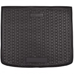 Килимок в багажник для Opel Vectra C '02-08, універсал, гумовий, чорний (AVTO-Gumm)