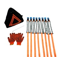 Poputchik Ланцюги проти ковзання для коліс R13-R17, з сумкою, 8 шт. Poputchik