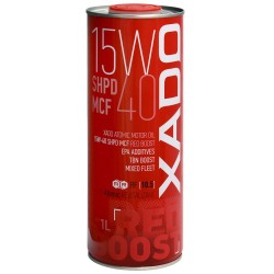 Моторна олива XADO Atomic Oil 15W-40 SHPD MCF Red Boost, 1л
