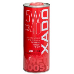 Моторна олива XADO Atomic Oil 5W-40 C3 Red Boost, 1л