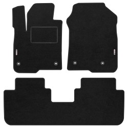 Textile-Pro Килимки в салон Honda ZR-V '22- текстильні, чорні (Стандарт)