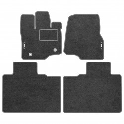 Textile-Pro Килимки в салон Ford F-150 '20-, SuperCab, текстильні, сірі (Стандарт)