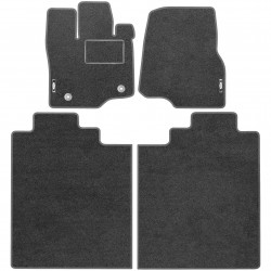 Textile-Pro Килимки в салон Ford F-150 '20-, SuperCrew, текстильні, сірі (Стандарт)